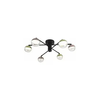 Люстра на штанге Escada DIVERSE 10271/6LED Gold/Copper