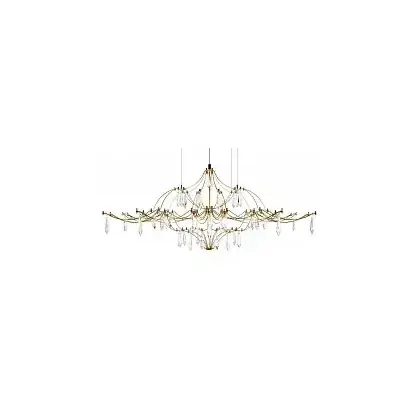 Подвесная люстра Loft it Mira 10587/1000 Gold Asfour