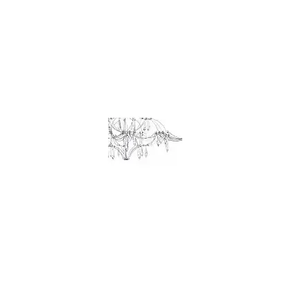 Подвесная люстра Loft it Mira 10587/1000 Silver Asfour